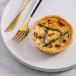 Beef Creamy Spinach Quiche