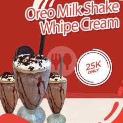 Oreo Milk Shake Whipe Cream