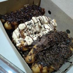 Pisang 3 Rasa Endul(meses,tiramisu,coklatserut)