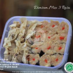 Dimsum Box Mix Isi 18 Frozen(mentah)