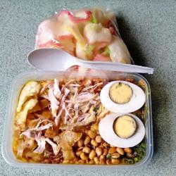 Bubur Ayam Telor Rebus
