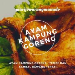 Ayam Kampung Goreng Dan Sambal Mantap