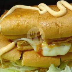 Roti John Ayam Mozarella