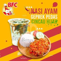 Bfc Geprek Sayap / Paha Bawah   Ice Cincau