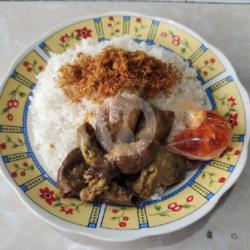 Nasi Iso Usus Sapi Bumbu Pedes Polos