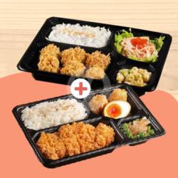 Double Katsu Bento