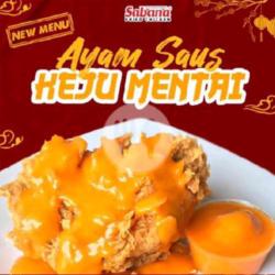 Ayam Dada Saus Keju Mentai