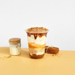 Caramel Biscoff Crumble