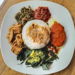 Nasi Rames Tongkol Balado