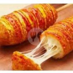 Corndog Full Keju Moza Jumbo