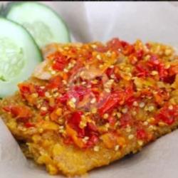 Nasi Chicken Katsu Penyet