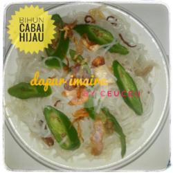 Tumis Bihun Cabe Hijau