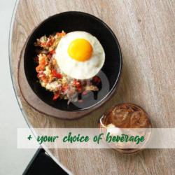 Paket Nasi Ayam Sambal Matah