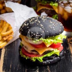 Burger Black ( Hitam)