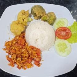 Nasi Tempura Telur