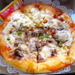 Pizza Jagung Jamur Mozarella