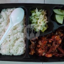 Bento Gurita Asam Manis Esteh Jumbo