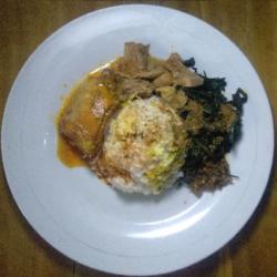 Nasi Ayam Gulai Komplit