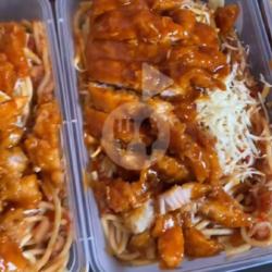 Spaghety Bolognaise Chicken Chrispy