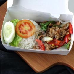 Black Pepper Beef Rice