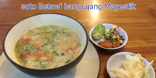 Daftar Harga Menu Delivery Soto Betawi Bang Ujang Mayestik, Kyai Maja ...