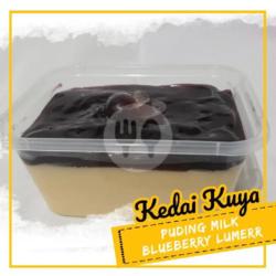 Puding Milk Bluberry Lumer