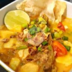 Soto Tangkar Daging Sapi  Nasi Putih