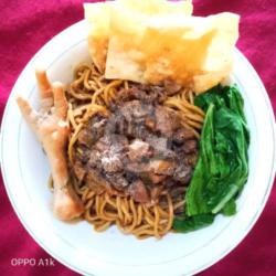 Mie Ayam Goreng Lada Hitam   Ceker