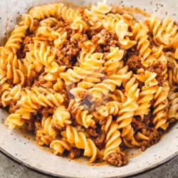 Beef Fusilli Bolognese