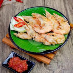 Udang Cobek Mertua / Porsi