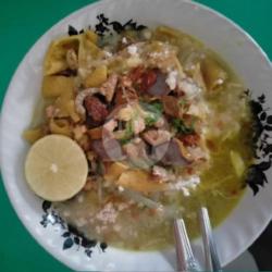 Nasi Soto Jeroan Campur Kulit