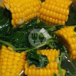 Sayur Bening Bayam Jagung.