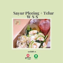 Sayur Plecing   Telur