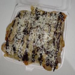 Pisang Susu Keju Coklat