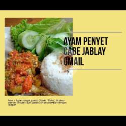 Paket Ayam Penyet Sambel Jablay Gmail