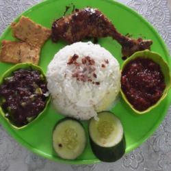 Nasi Putih Special Ayam Bakar