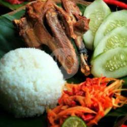 Ayam Sambal Mangga   Nasi Putih