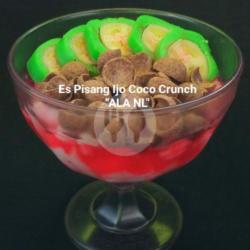 Es Pisang Ijo Coco Crunch