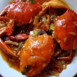 Kepiting Asem Manis   Nasi