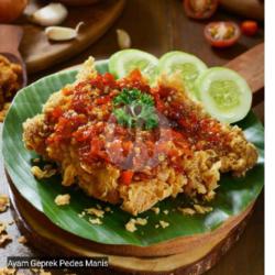 Ayam Geprek Sambel Pedas Manis