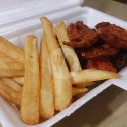 French Fries Spicy Wings