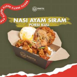 Nasi Ayam Siram Porsi Kuli