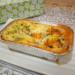 Lasagna Mozarella Tuna Pedas