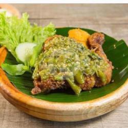 Ayam Penyet Presto Sambal Ijo