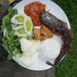 Lele Tahu Tempe Terong Goreng