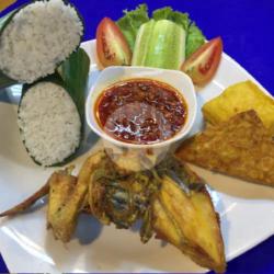 Nasi Timbel Komplit