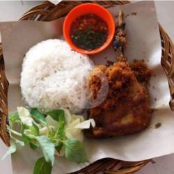 Bebek Rempah Paha   Nasi