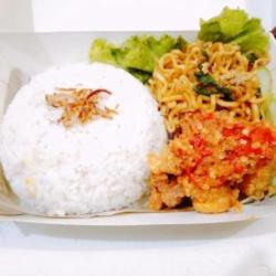 Chicken Crispy Mie Goreng Smbl Geprek