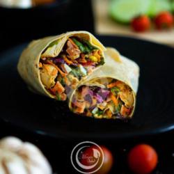 Beef Japanese Salad Wrap