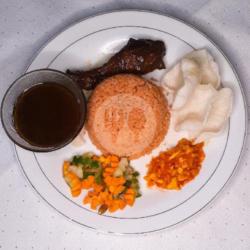 Nasi Minyak Semur Ayam